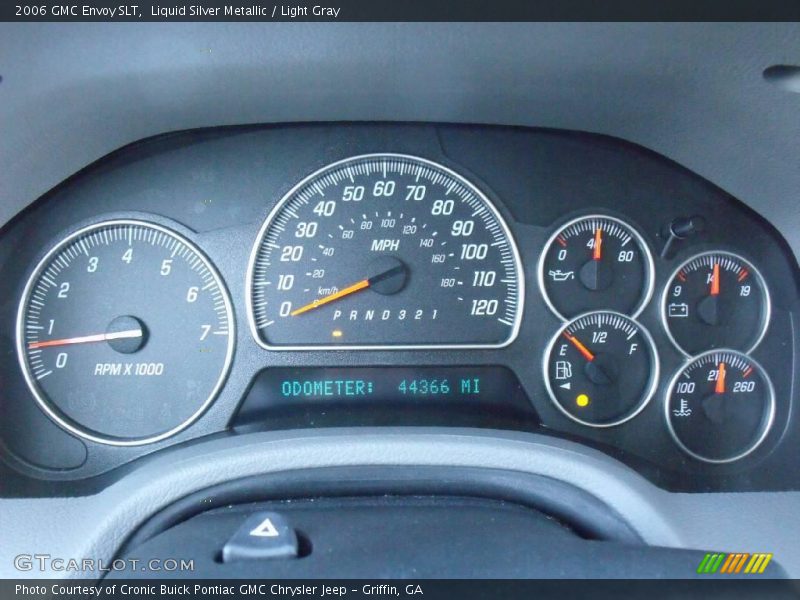Liquid Silver Metallic / Light Gray 2006 GMC Envoy SLT