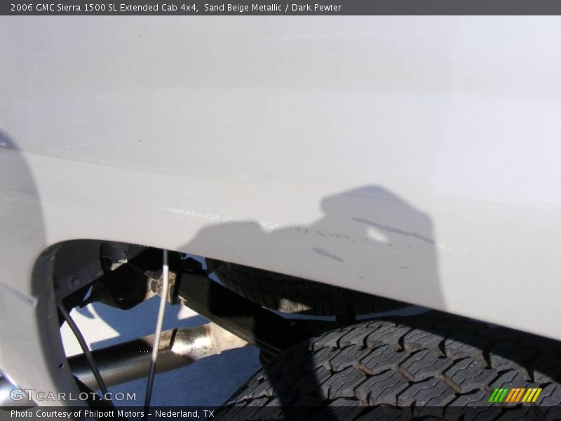 Sand Beige Metallic / Dark Pewter 2006 GMC Sierra 1500 SL Extended Cab 4x4