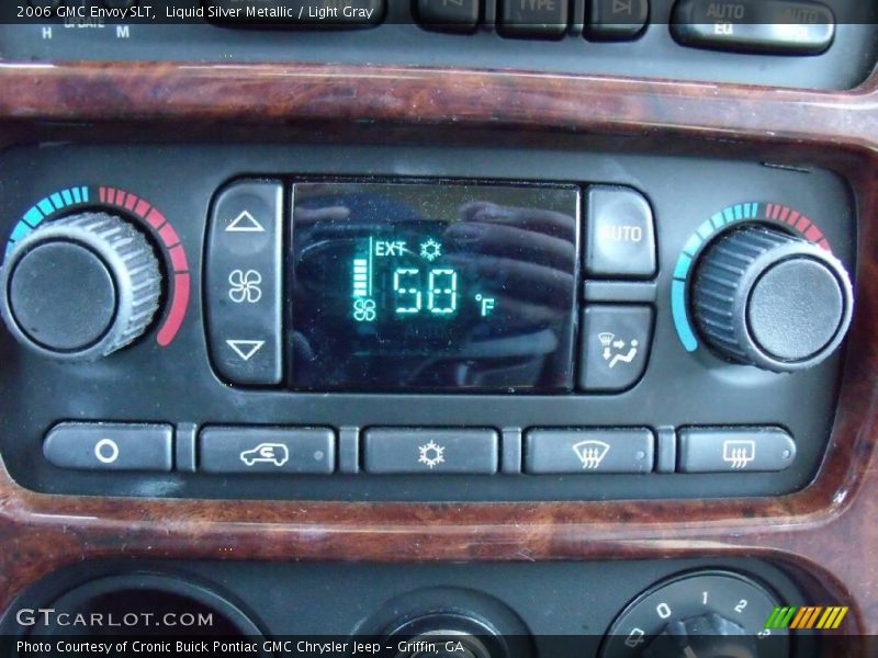 Liquid Silver Metallic / Light Gray 2006 GMC Envoy SLT