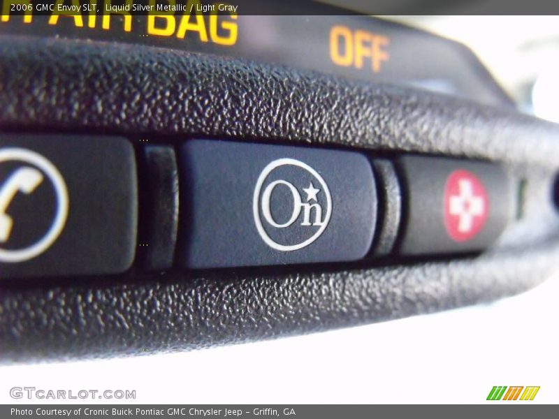 Liquid Silver Metallic / Light Gray 2006 GMC Envoy SLT