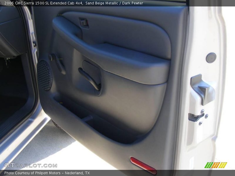 Sand Beige Metallic / Dark Pewter 2006 GMC Sierra 1500 SL Extended Cab 4x4