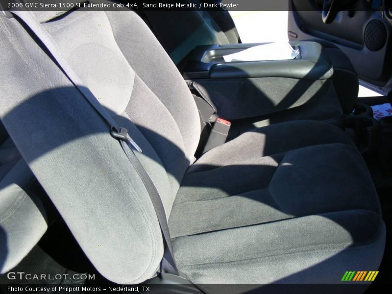 Sand Beige Metallic / Dark Pewter 2006 GMC Sierra 1500 SL Extended Cab 4x4