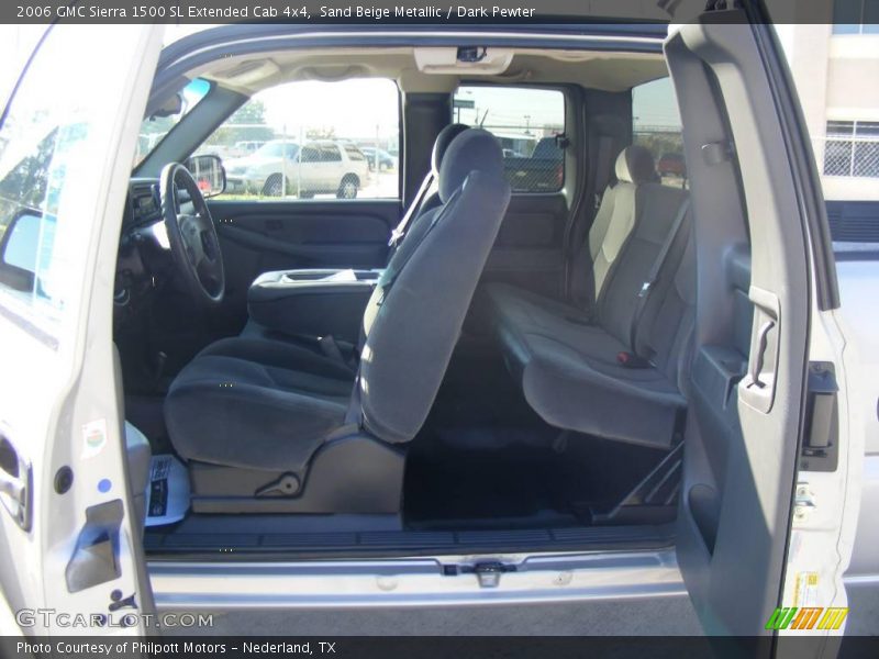Sand Beige Metallic / Dark Pewter 2006 GMC Sierra 1500 SL Extended Cab 4x4