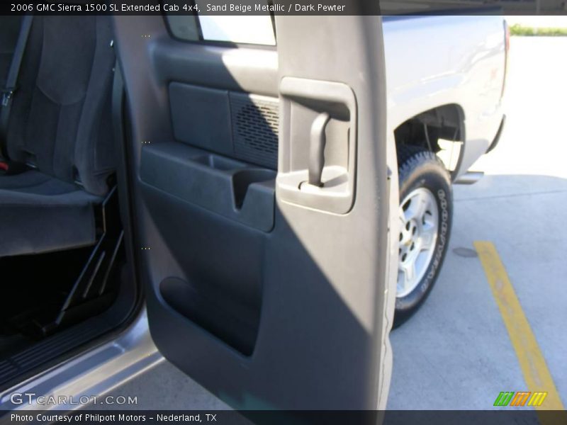 Sand Beige Metallic / Dark Pewter 2006 GMC Sierra 1500 SL Extended Cab 4x4