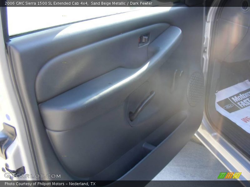 Sand Beige Metallic / Dark Pewter 2006 GMC Sierra 1500 SL Extended Cab 4x4