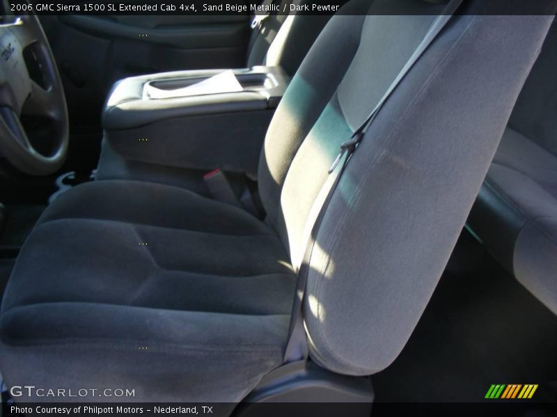 Sand Beige Metallic / Dark Pewter 2006 GMC Sierra 1500 SL Extended Cab 4x4
