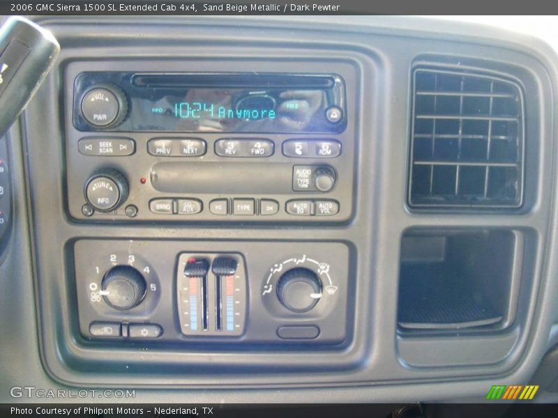Sand Beige Metallic / Dark Pewter 2006 GMC Sierra 1500 SL Extended Cab 4x4