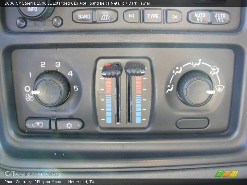 Sand Beige Metallic / Dark Pewter 2006 GMC Sierra 1500 SL Extended Cab 4x4