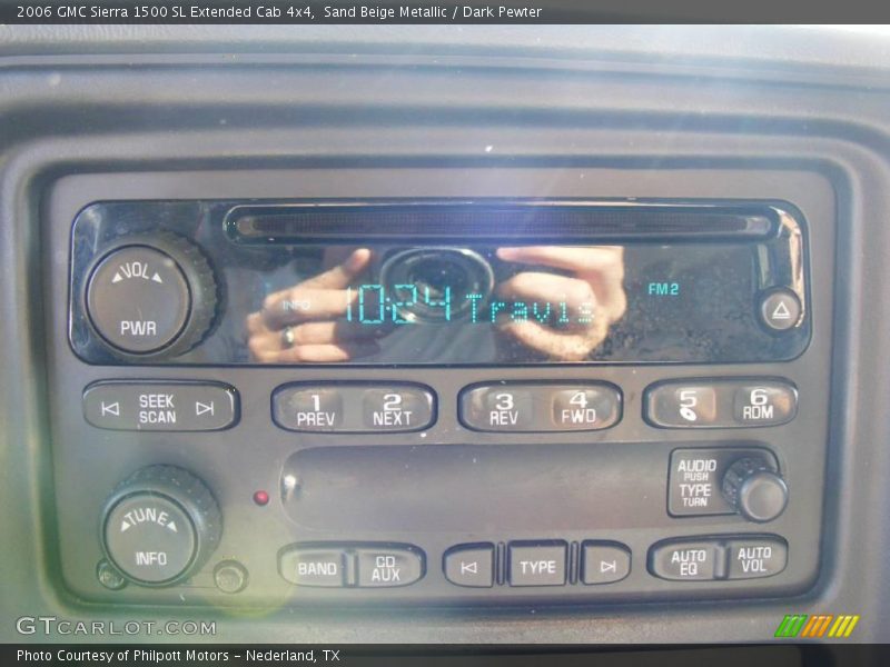 Sand Beige Metallic / Dark Pewter 2006 GMC Sierra 1500 SL Extended Cab 4x4