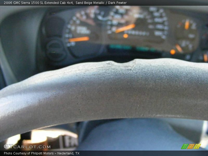 Sand Beige Metallic / Dark Pewter 2006 GMC Sierra 1500 SL Extended Cab 4x4