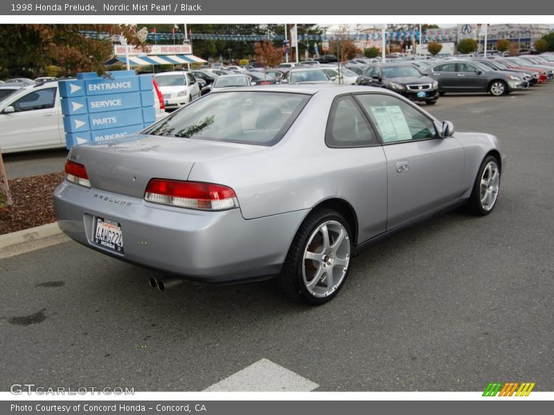 Nordic Mist Pearl / Black 1998 Honda Prelude