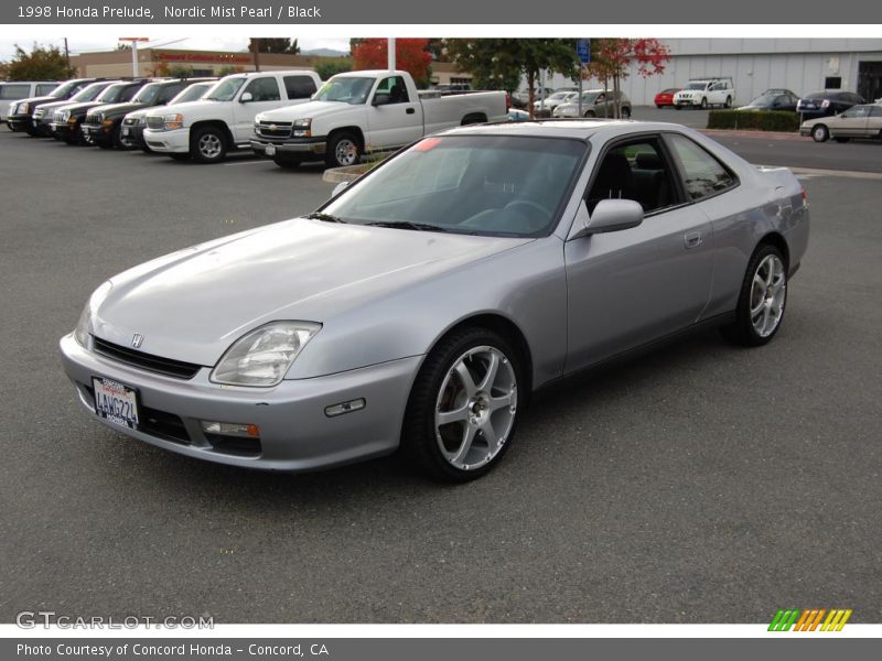 Nordic Mist Pearl / Black 1998 Honda Prelude