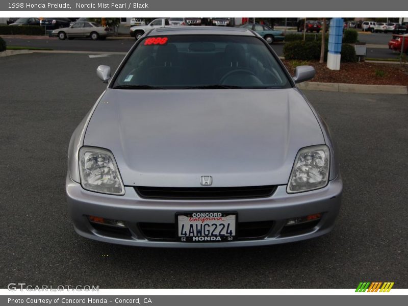 Nordic Mist Pearl / Black 1998 Honda Prelude