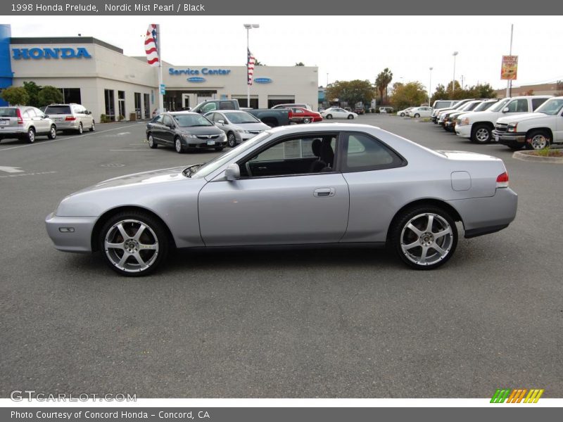Nordic Mist Pearl / Black 1998 Honda Prelude