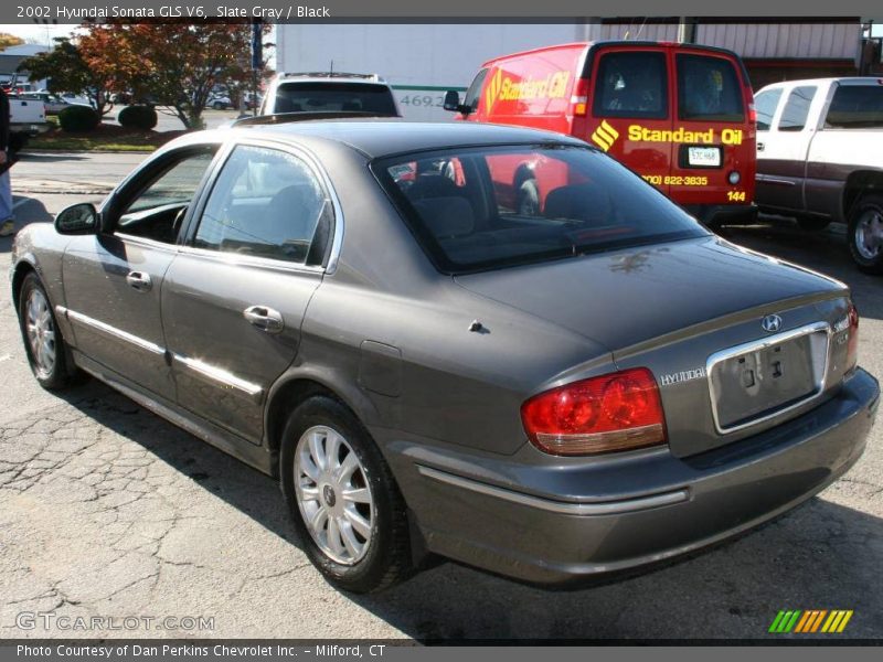 Slate Gray / Black 2002 Hyundai Sonata GLS V6