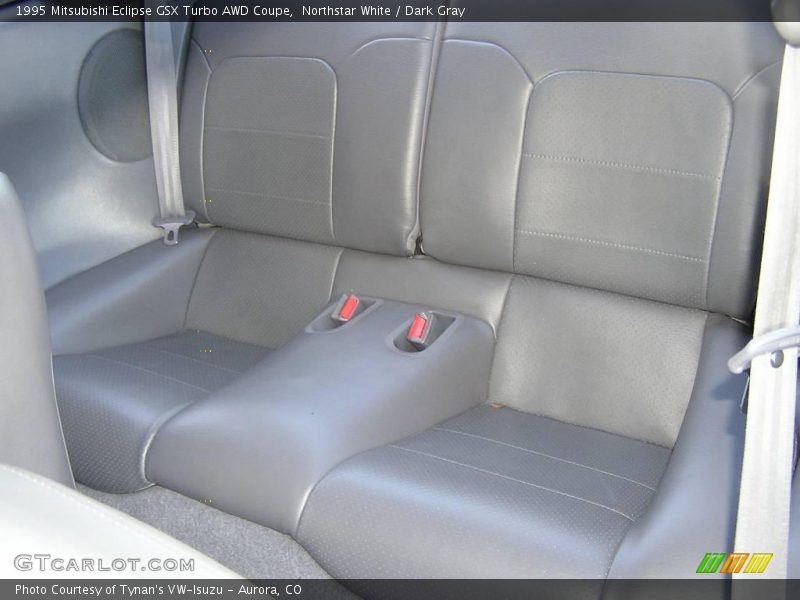 Northstar White / Dark Gray 1995 Mitsubishi Eclipse GSX Turbo AWD Coupe