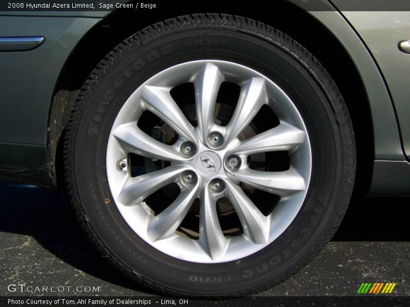 Sage Green / Beige 2008 Hyundai Azera Limited