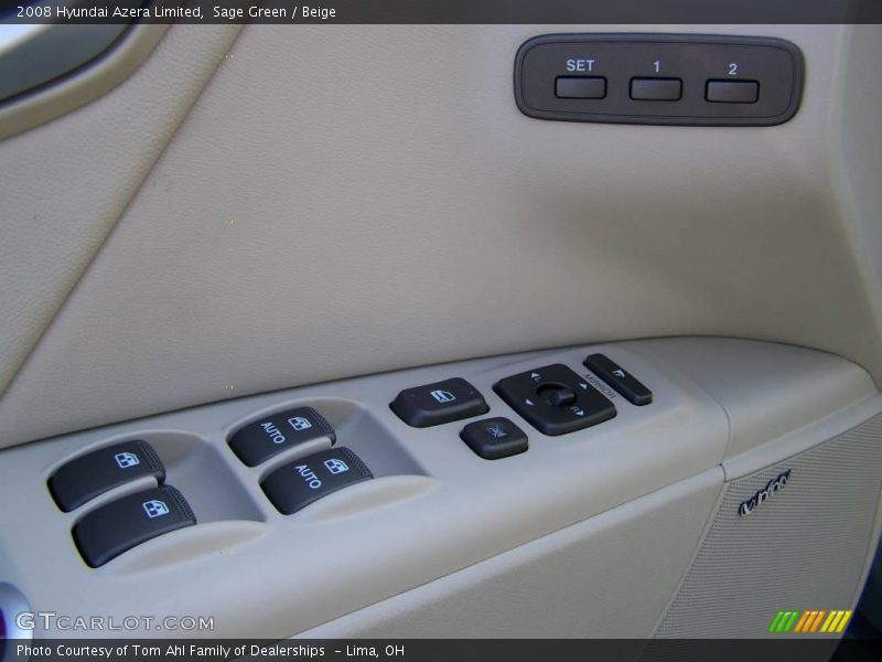 Sage Green / Beige 2008 Hyundai Azera Limited