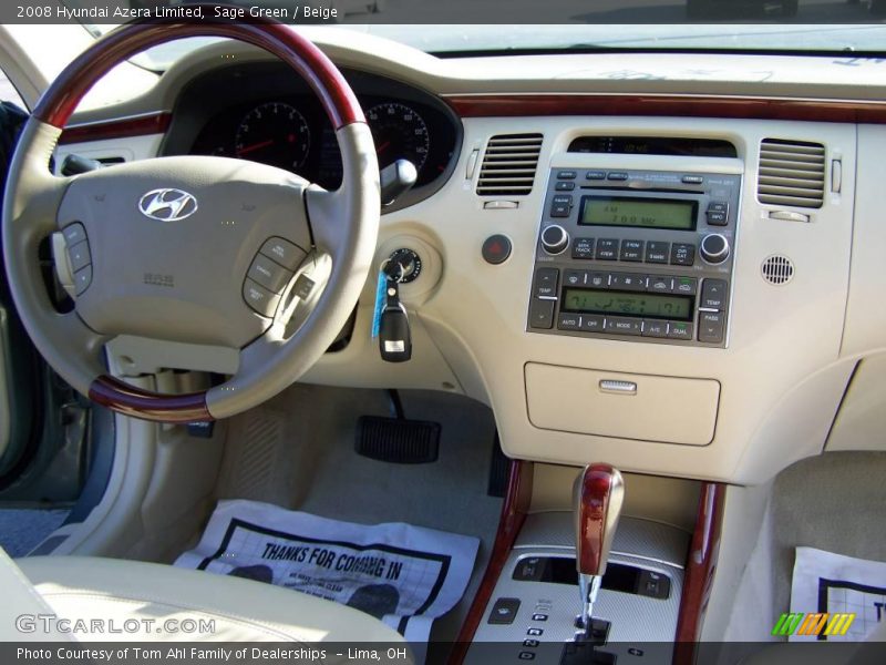 Sage Green / Beige 2008 Hyundai Azera Limited