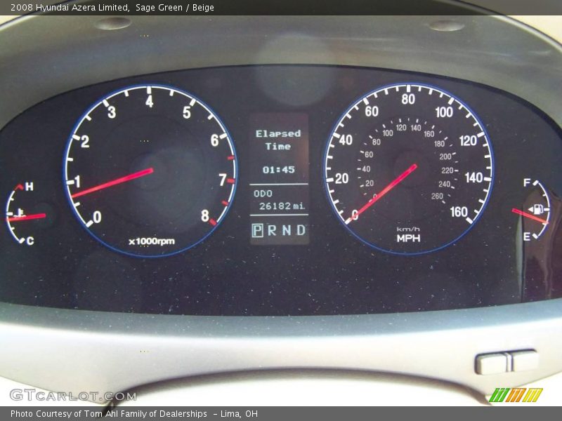 Sage Green / Beige 2008 Hyundai Azera Limited