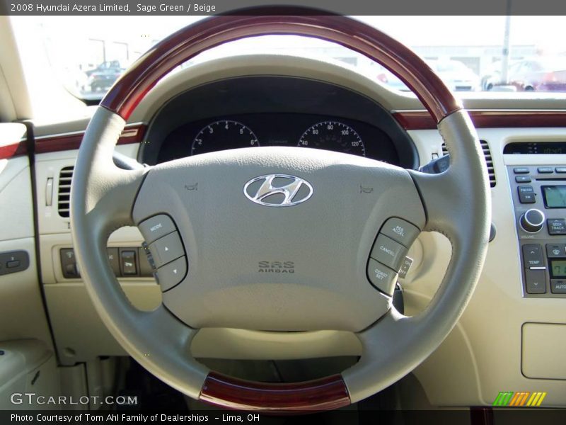 Sage Green / Beige 2008 Hyundai Azera Limited