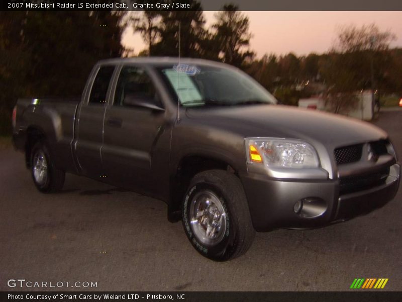 Granite Gray / Slate 2007 Mitsubishi Raider LS Extended Cab