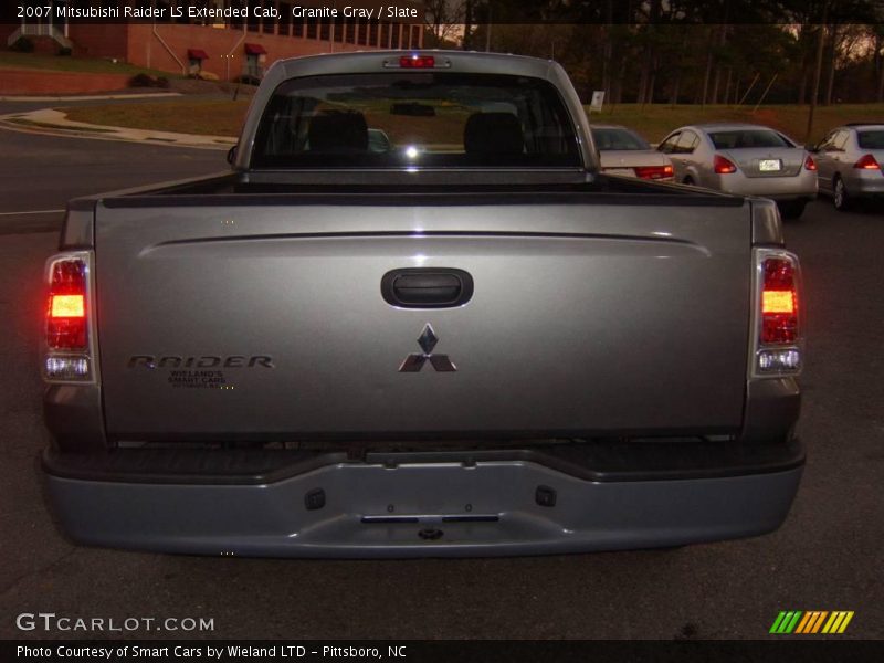 Granite Gray / Slate 2007 Mitsubishi Raider LS Extended Cab