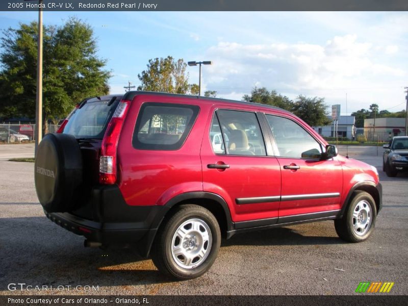 Redondo Red Pearl / Ivory 2005 Honda CR-V LX