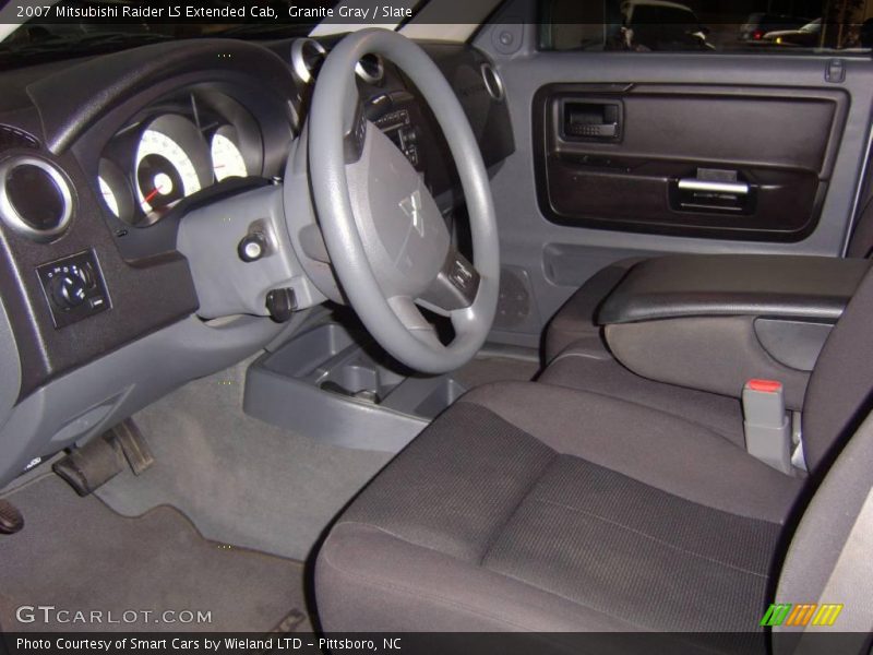 Granite Gray / Slate 2007 Mitsubishi Raider LS Extended Cab