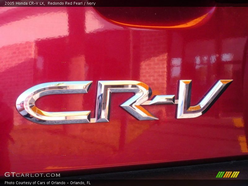 Redondo Red Pearl / Ivory 2005 Honda CR-V LX