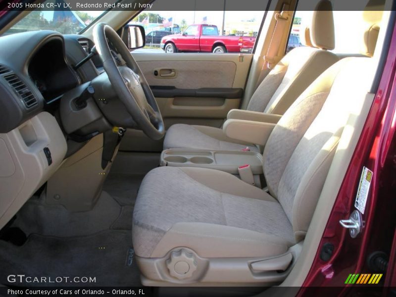 Redondo Red Pearl / Ivory 2005 Honda CR-V LX
