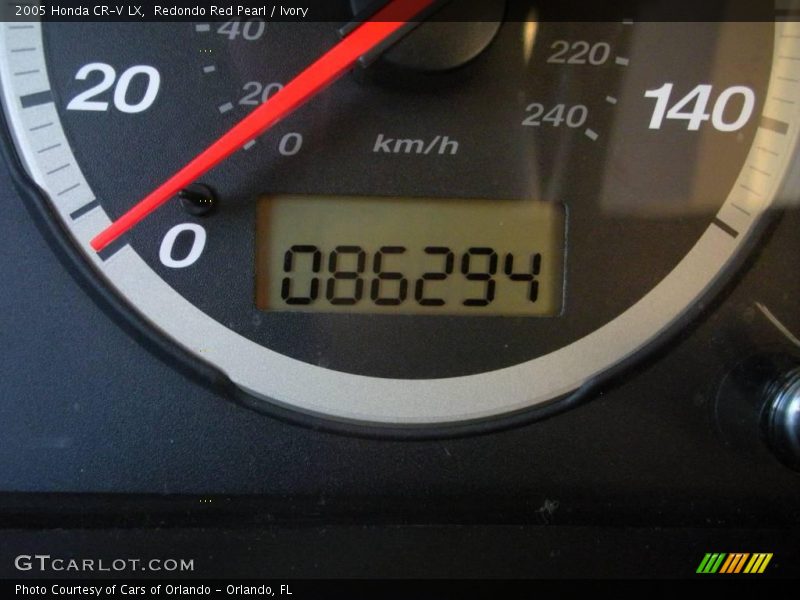 Redondo Red Pearl / Ivory 2005 Honda CR-V LX