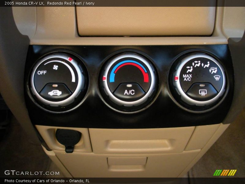 Redondo Red Pearl / Ivory 2005 Honda CR-V LX