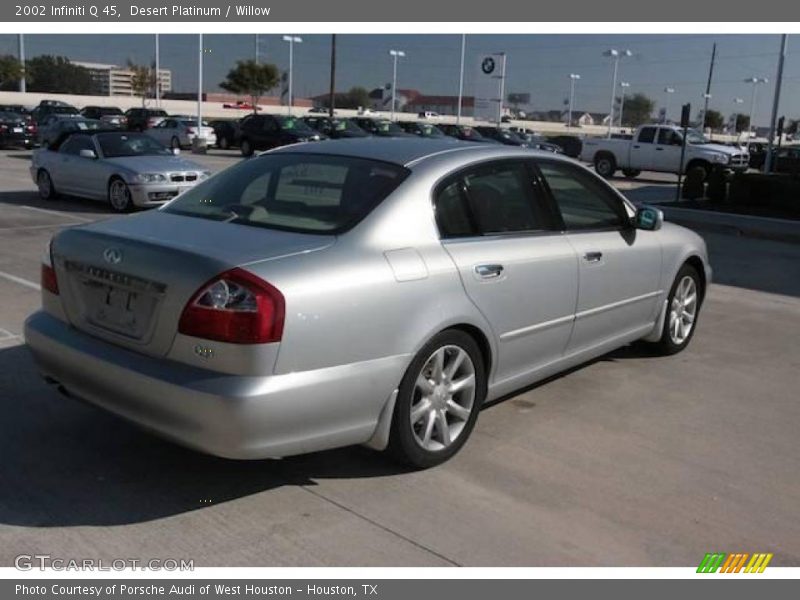 Desert Platinum / Willow 2002 Infiniti Q 45