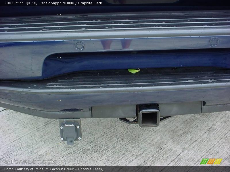 Pacific Sapphire Blue / Graphite Black 2007 Infiniti QX 56