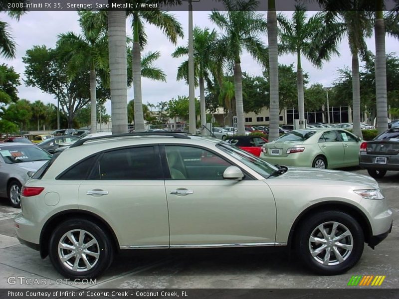 Serengeti Sand Metallic / Wheat 2008 Infiniti FX 35