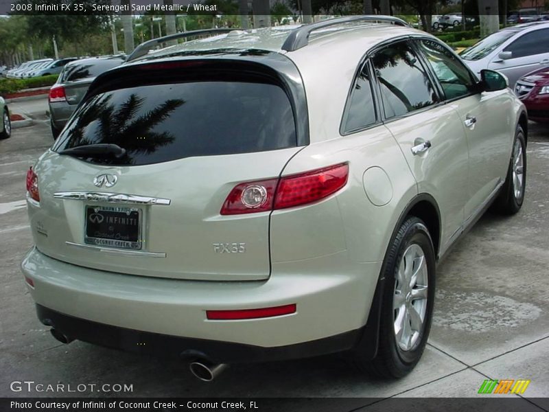 Serengeti Sand Metallic / Wheat 2008 Infiniti FX 35