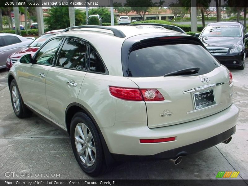 Serengeti Sand Metallic / Wheat 2008 Infiniti FX 35