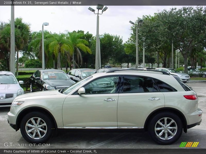 Serengeti Sand Metallic / Wheat 2008 Infiniti FX 35