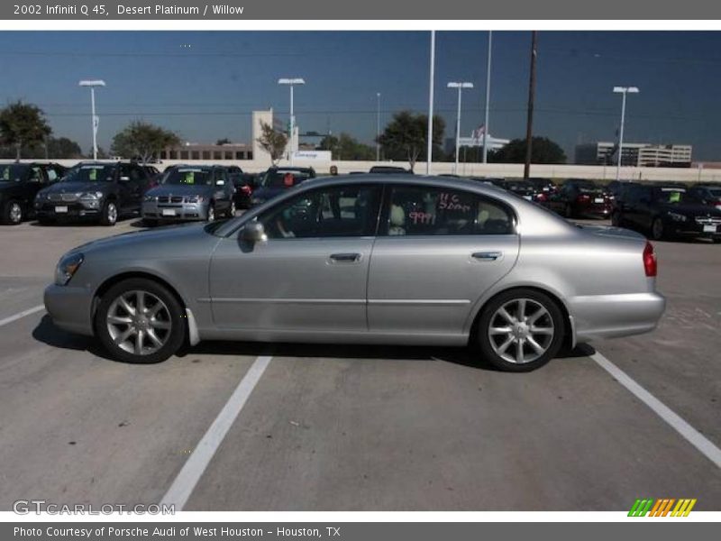 Desert Platinum / Willow 2002 Infiniti Q 45