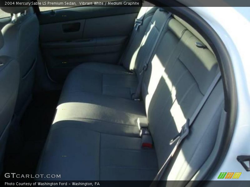 Vibrant White / Medium Graphite 2004 Mercury Sable LS Premium Sedan