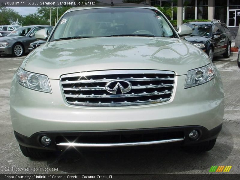 Serengeti Sand Metallic / Wheat 2008 Infiniti FX 35