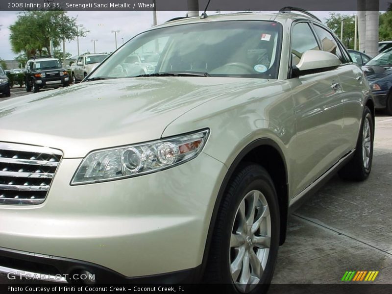 Serengeti Sand Metallic / Wheat 2008 Infiniti FX 35