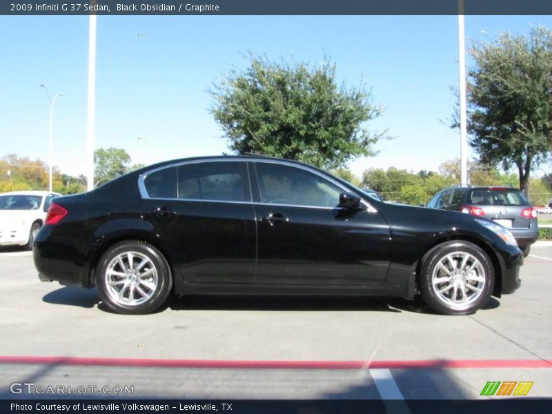 Black Obsidian / Graphite 2009 Infiniti G 37 Sedan