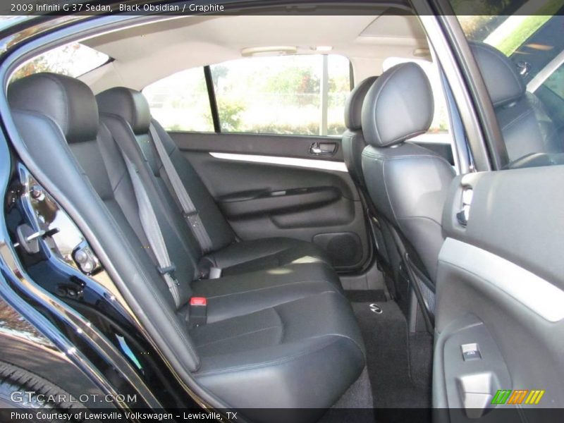 Black Obsidian / Graphite 2009 Infiniti G 37 Sedan