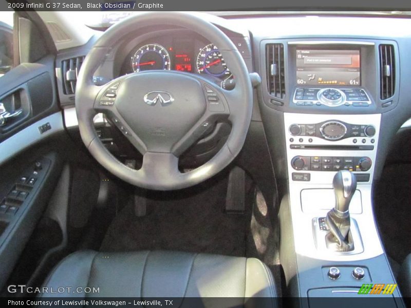 Black Obsidian / Graphite 2009 Infiniti G 37 Sedan