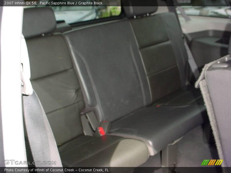 Pacific Sapphire Blue / Graphite Black 2007 Infiniti QX 56