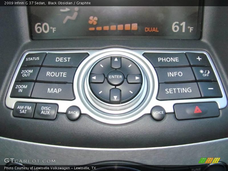 Black Obsidian / Graphite 2009 Infiniti G 37 Sedan