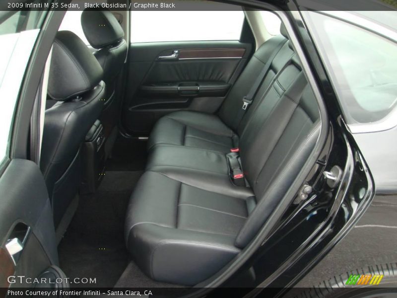 Black Obsidian / Graphite Black 2009 Infiniti M 35 Sedan