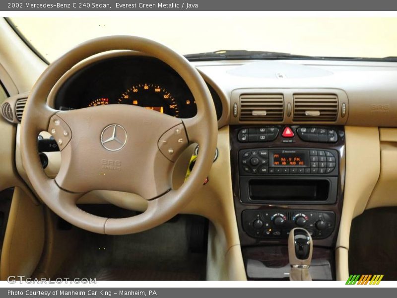 Everest Green Metallic / Java 2002 Mercedes-Benz C 240 Sedan